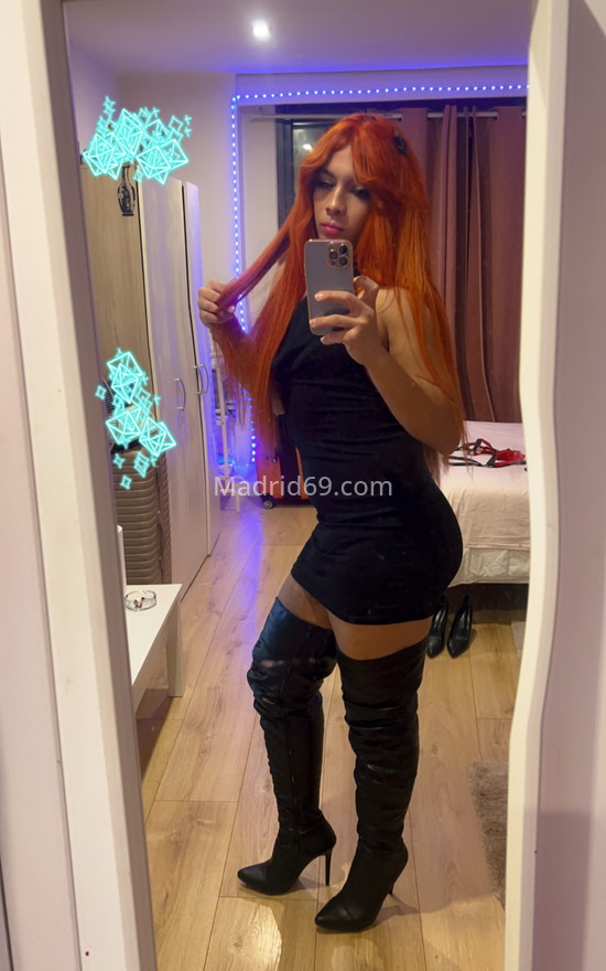 Michell, joven trans majísima. 627543156. Citas en MADRID, MADRID. www.madrid69.com.